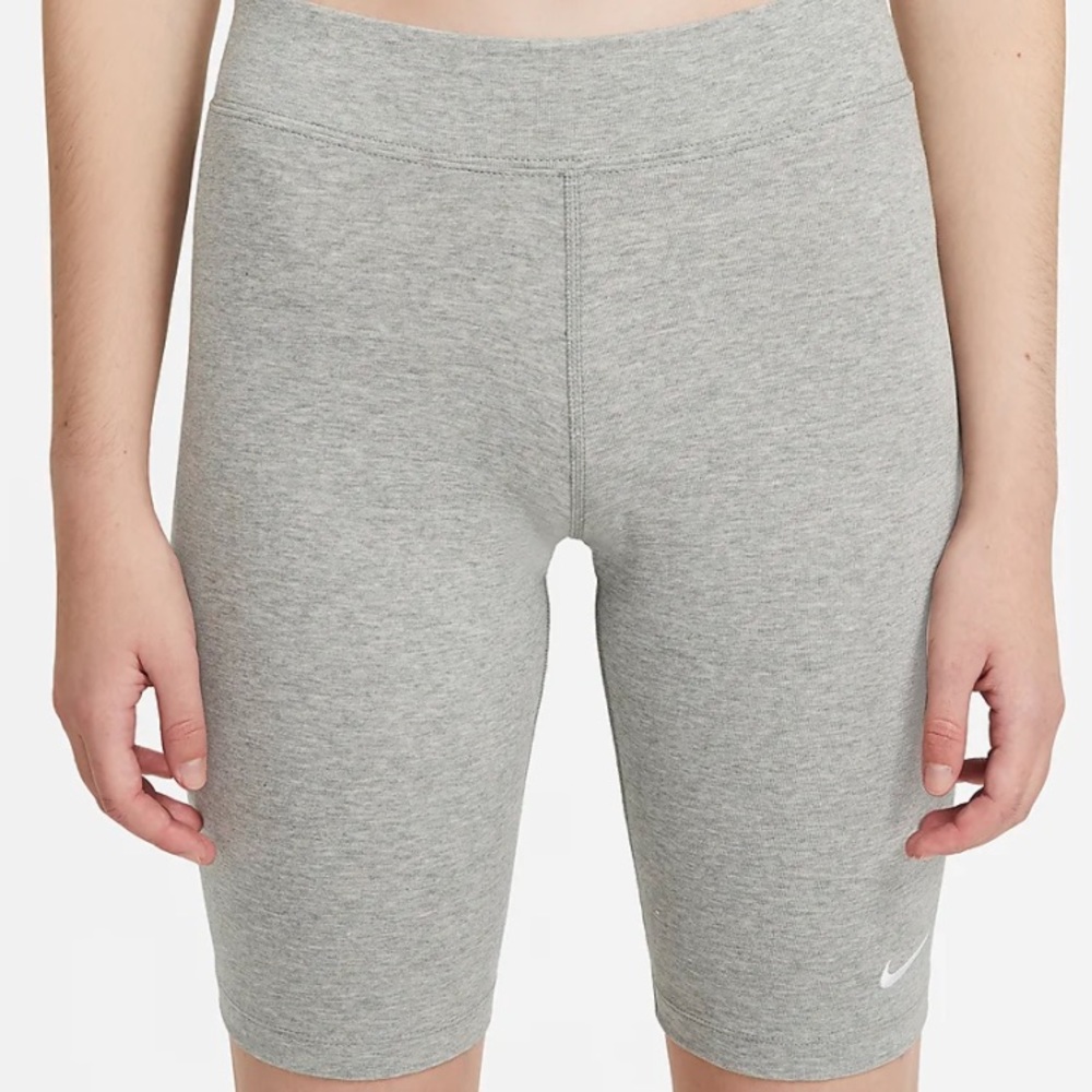 Nike grey biker shorts